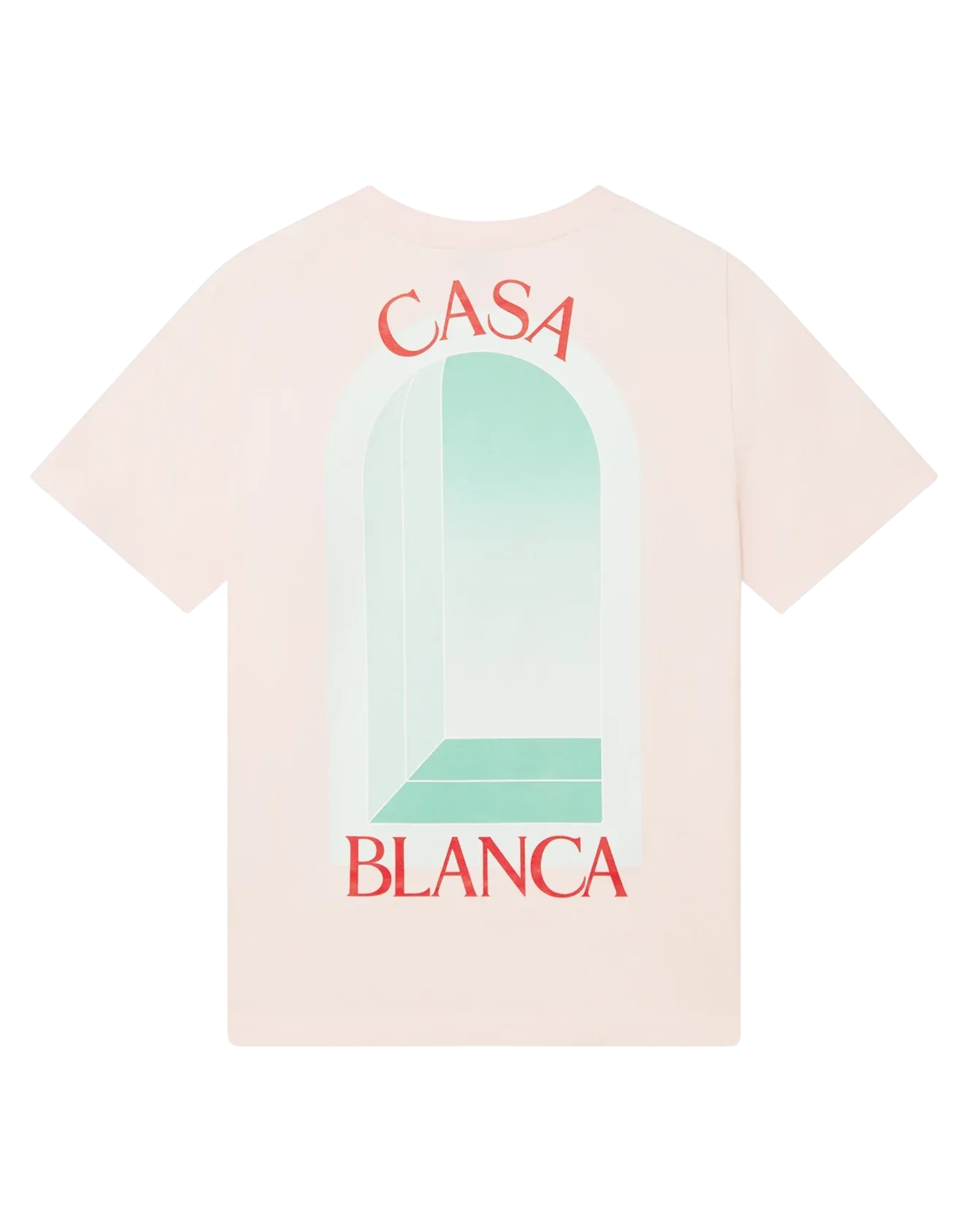 Casablanca L'Arche Short-Sleeve T-Shirt - "Pink"