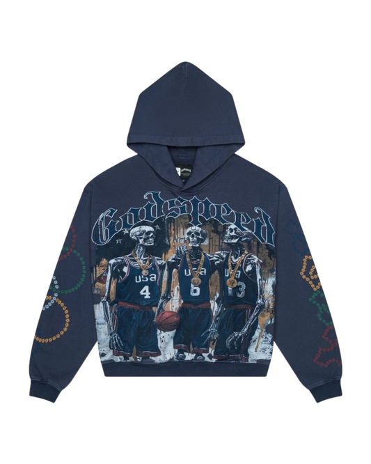 Godspeed DreamTeam '24 Hoodie - "Navy Wash"