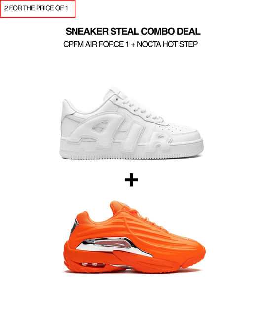 Sneaker Steal Combo Deal - CPFM Air Force 1 + Nocta Hot Step 2