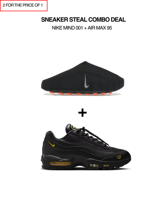 Sneaker Steal Combo Deal - Nike Mind Slides + Air Max 95