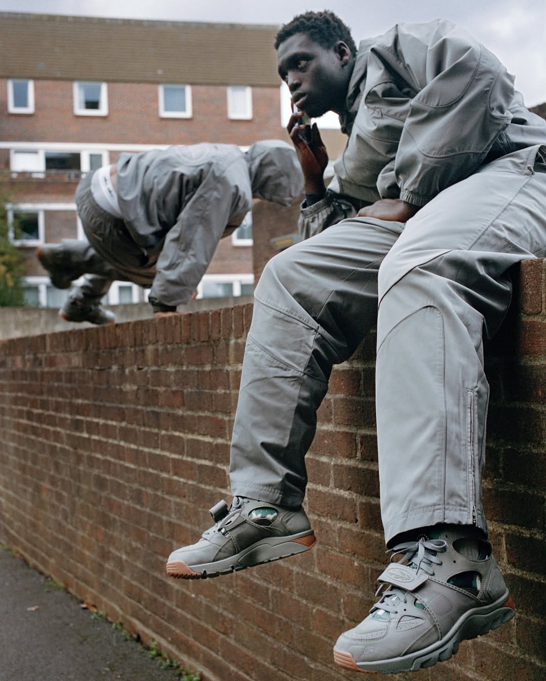 Corteiz x Nike NRG Pant - "Gully Grey"