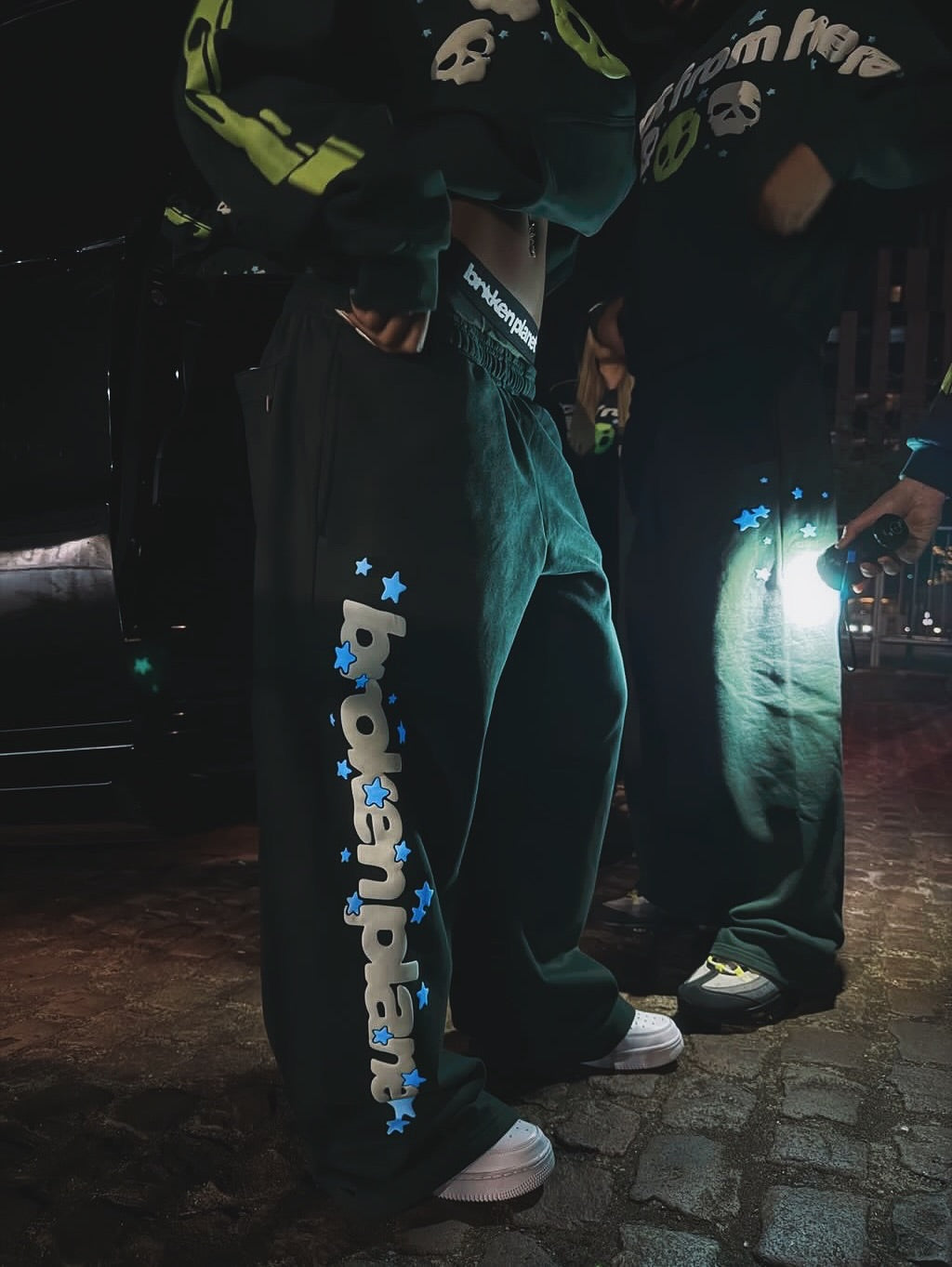 Broken Planet Not From Here Sweatpant - "Deep Green"