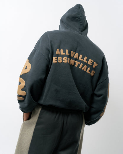 Fear of God 90s Zip-Up Hoodie - "Washed Iron Grey"