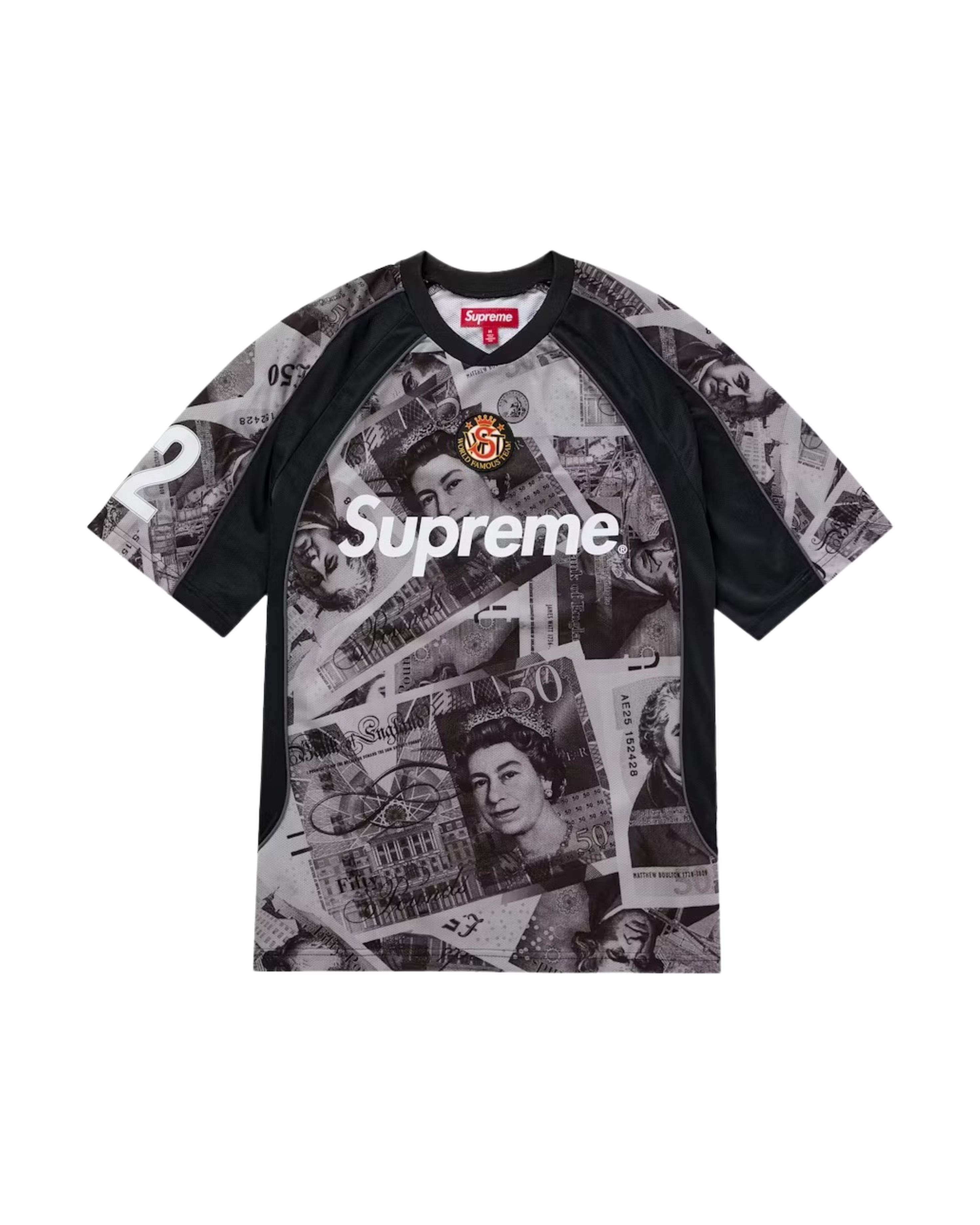 Supreme Pounds Soccer Jersey - "Black"