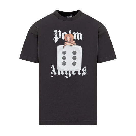 Palm Angels Holly Pin Up T-Shirt - "Black"