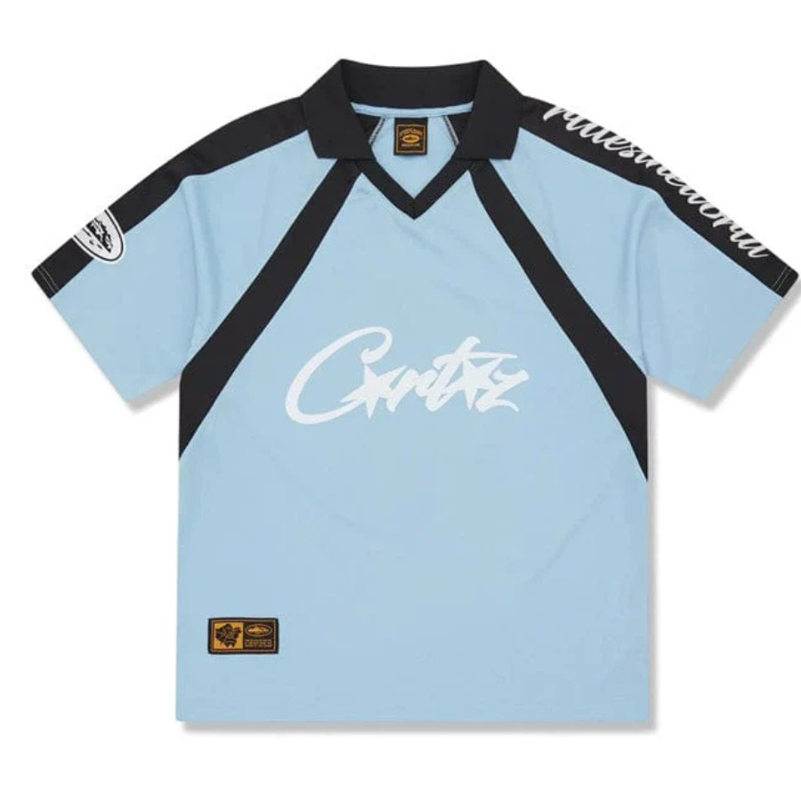 Corteiz Allstarz Football Jersey - "Sky Blue"