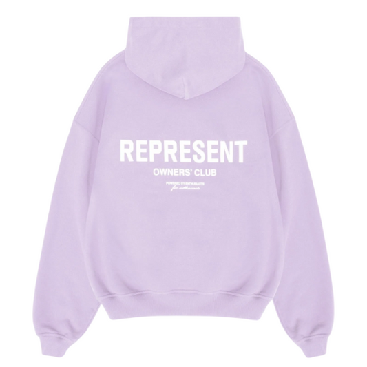 Represent Owners Club Hoodie - "Pastel Lilac"