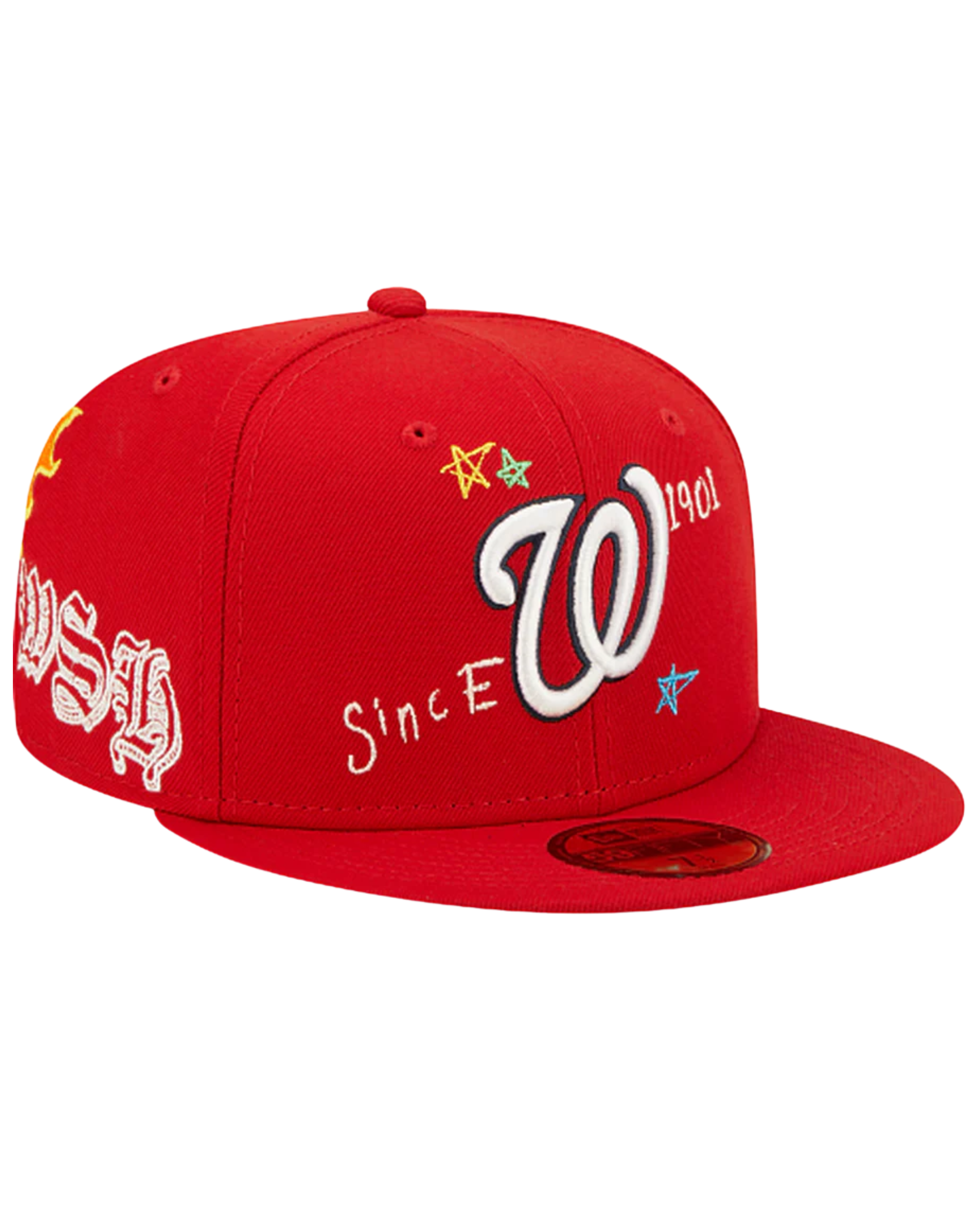 Washington Nationals Scribble Collection 2022 59FIFTY Fitted Hat