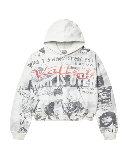 Vale Forever Mural Hoodie - "Grey"
