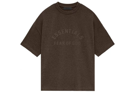 Fear of God Essentials Core Collection Heavy S/S Tee Heather Wood image 0