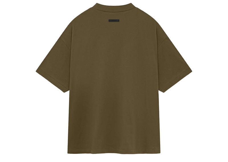 Fear of God Essentials Jersey Crewneck Tee Olive image 1