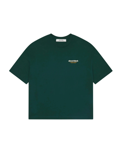 About:Blank Insignia T-Shirt - "Epsom Green/Yellow"