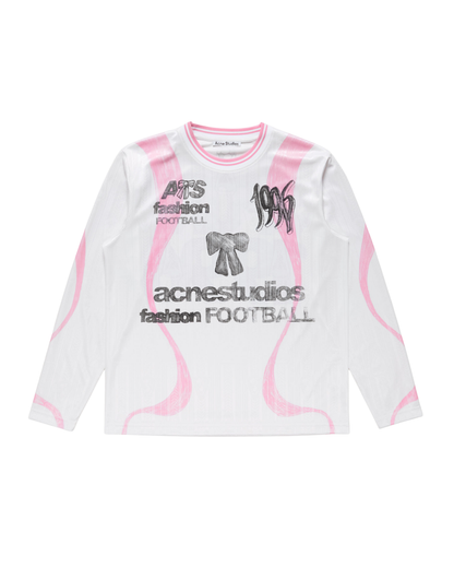 Acne Studios Sports Jersey - "White/Pink"