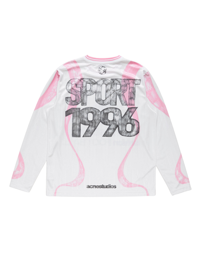 Acne Studios Sports Jersey - "White/Pink"