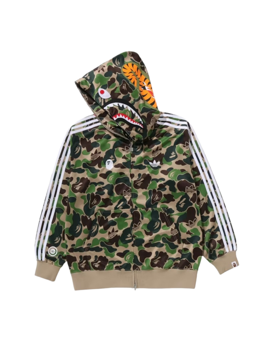 Bape Shark Full Zip Hoodie - "Camo"