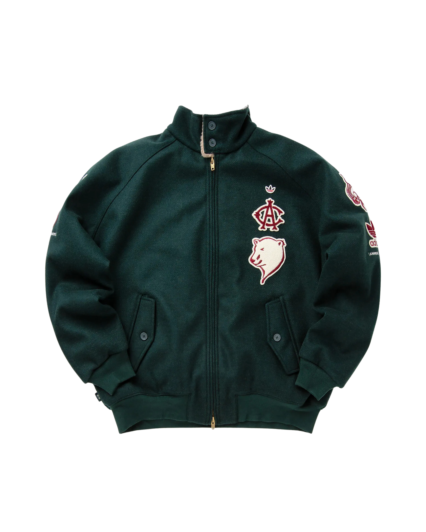 Adidas x CLOT Patch Jacket - "Green/Red"