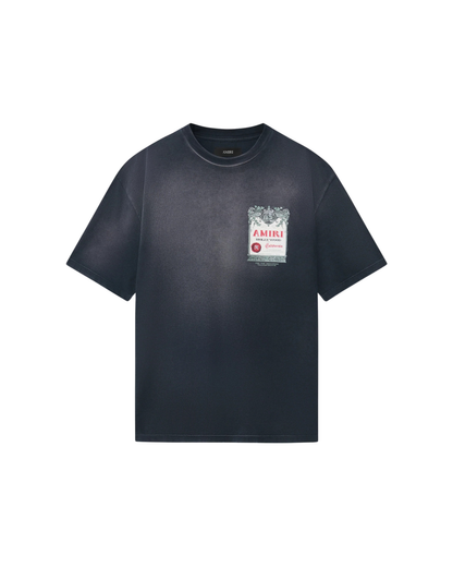 Amiri Chateau Stamp Oversized Tee - "Black"