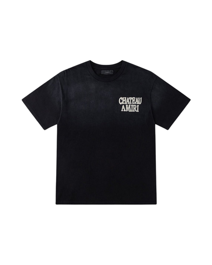 Amiri 'Chateau Amiri' Oversized T-shirt - "Black"