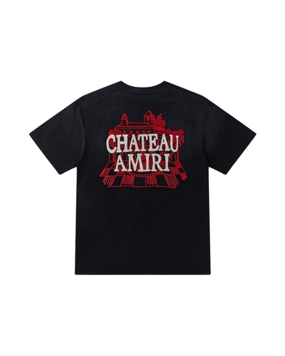 Amiri 'Chateau Amiri' Oversized T-shirt - "Black"