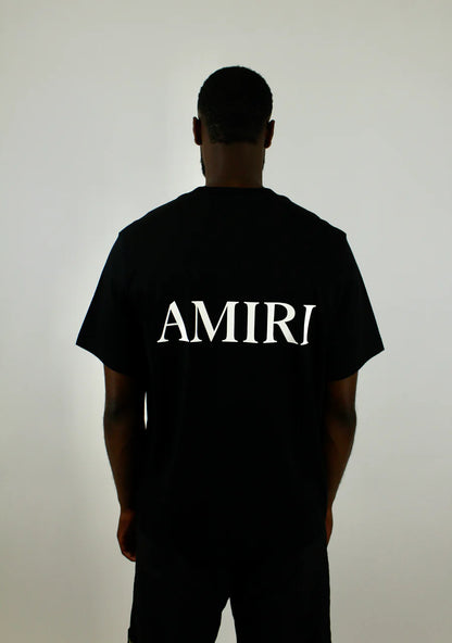 Amiri Core Logo Tee - "Black"