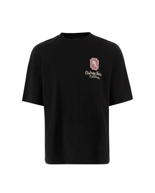 Amiri Ma Chateau Oversized Tee - "Black/Red"