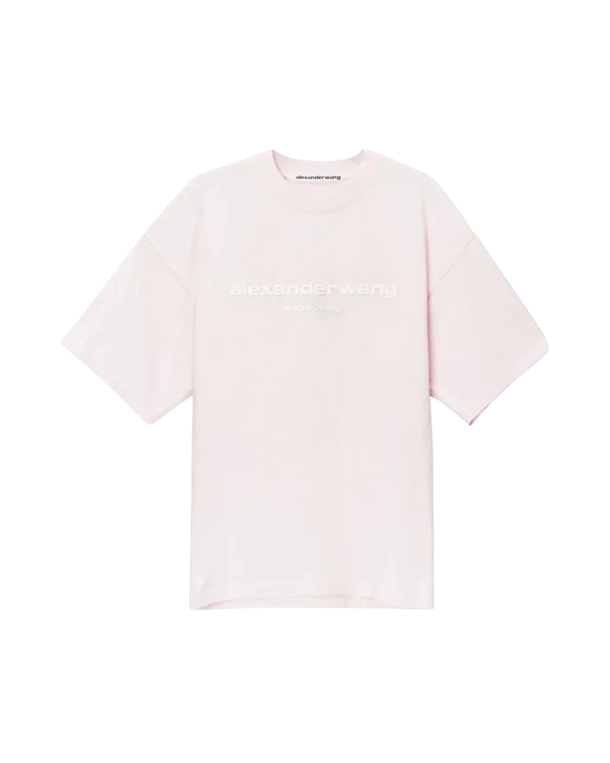 Alexander Wang Puff Logo Tee - "Pink"