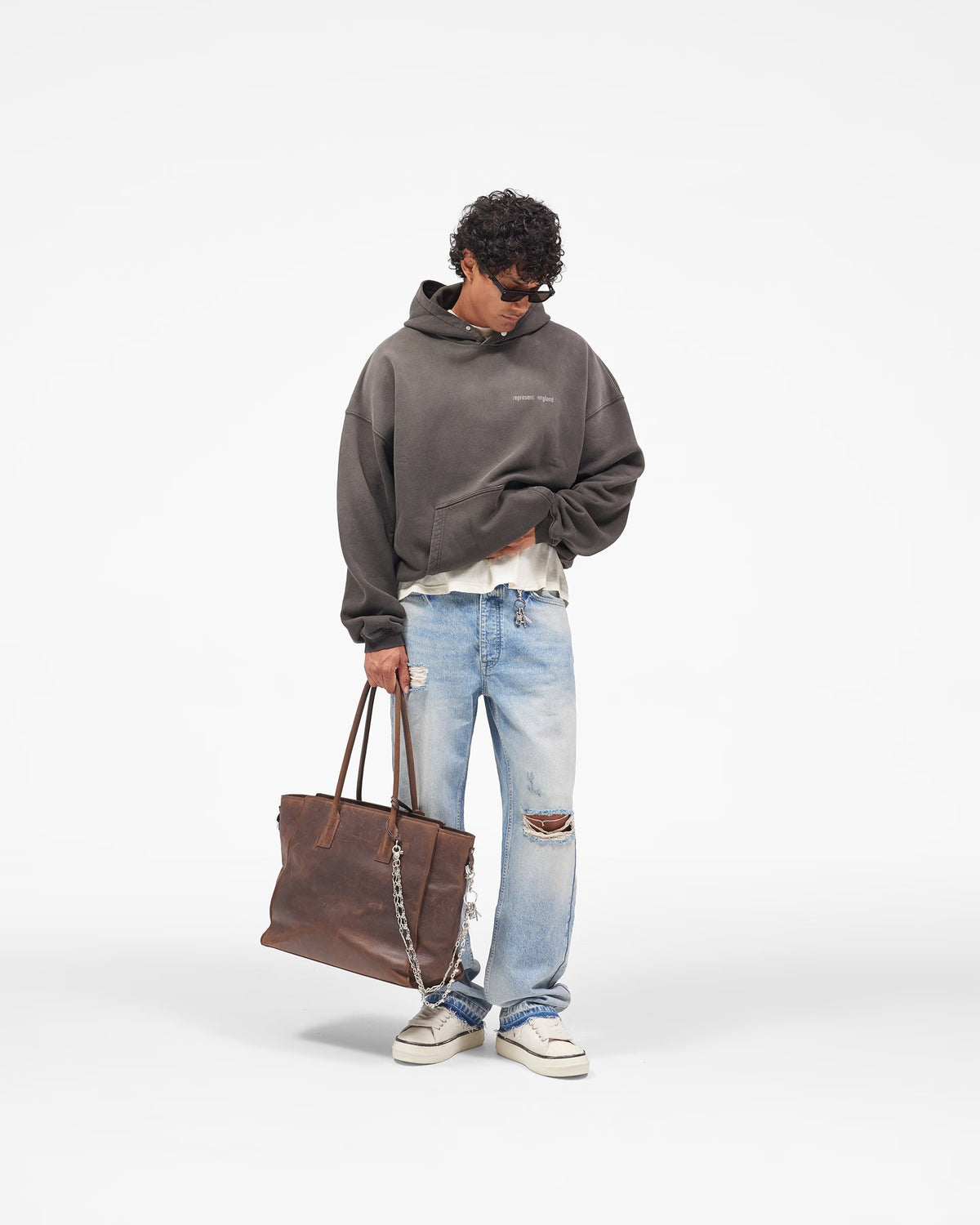 Represent Resent Hoodie - "Ash"