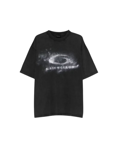 Balenciaga Medium Fit T-shirt - "Washed Black/White"