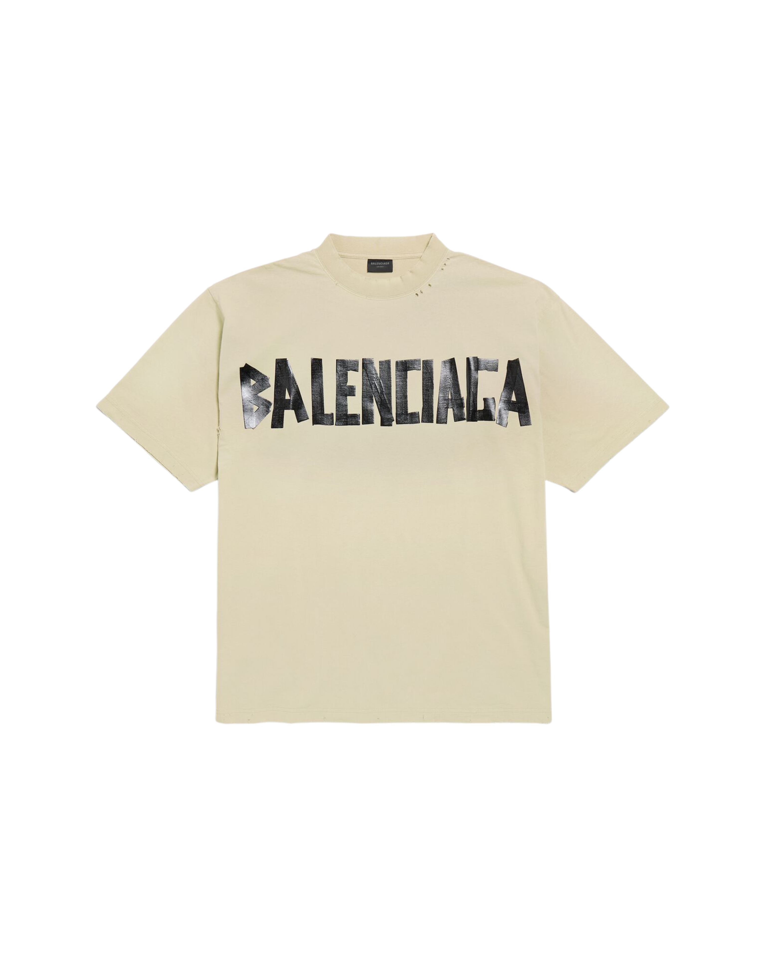 Balenciaga Tape Type T-shirt - "Beige"