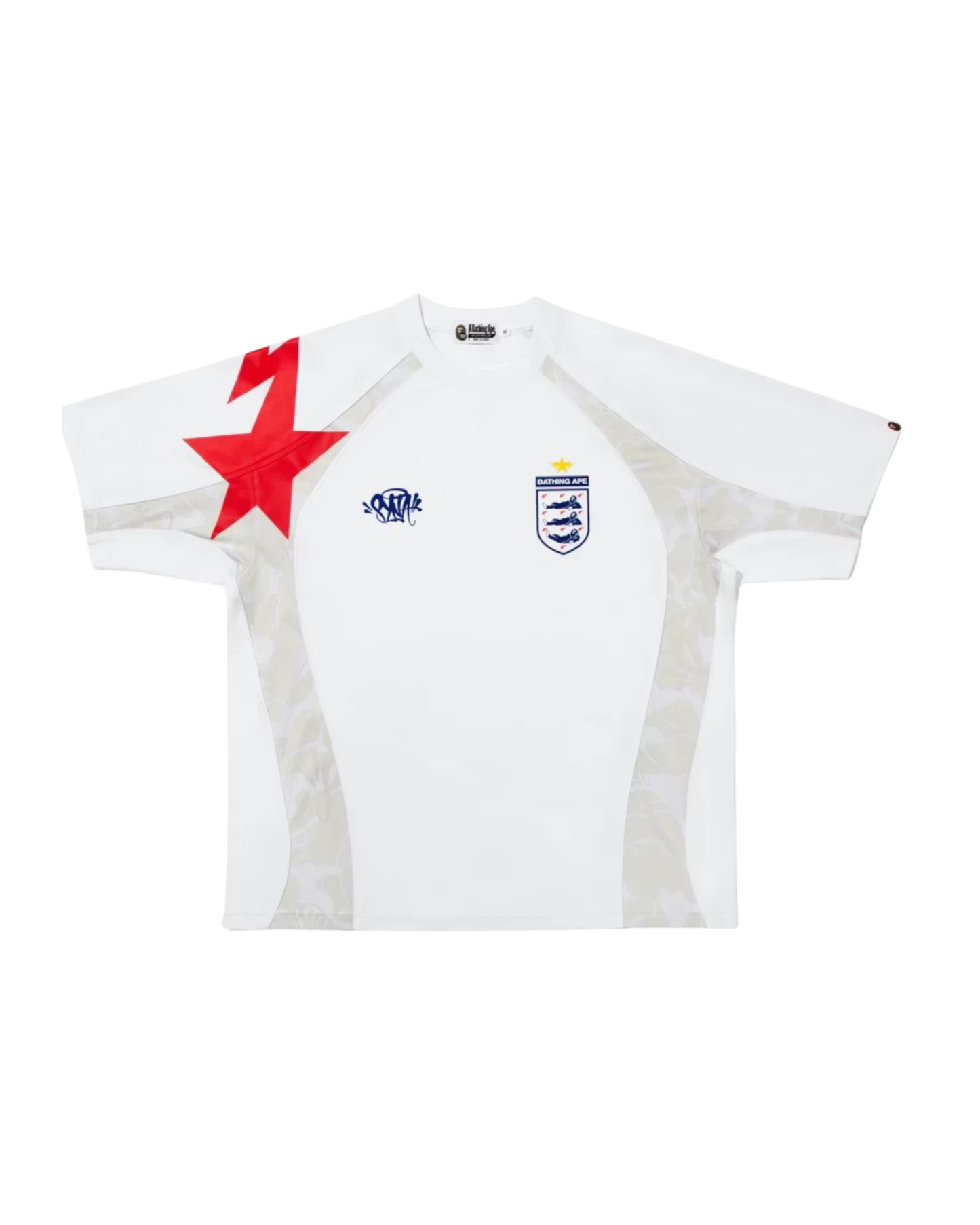 Bape x Spotify x Central Cee Football Jersey - "White"