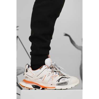 Balenciaga Track Panel Style - "Orange/White"