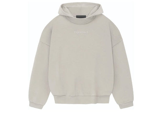 Fear of God Essentials Hoodie Silver Cloud image 0