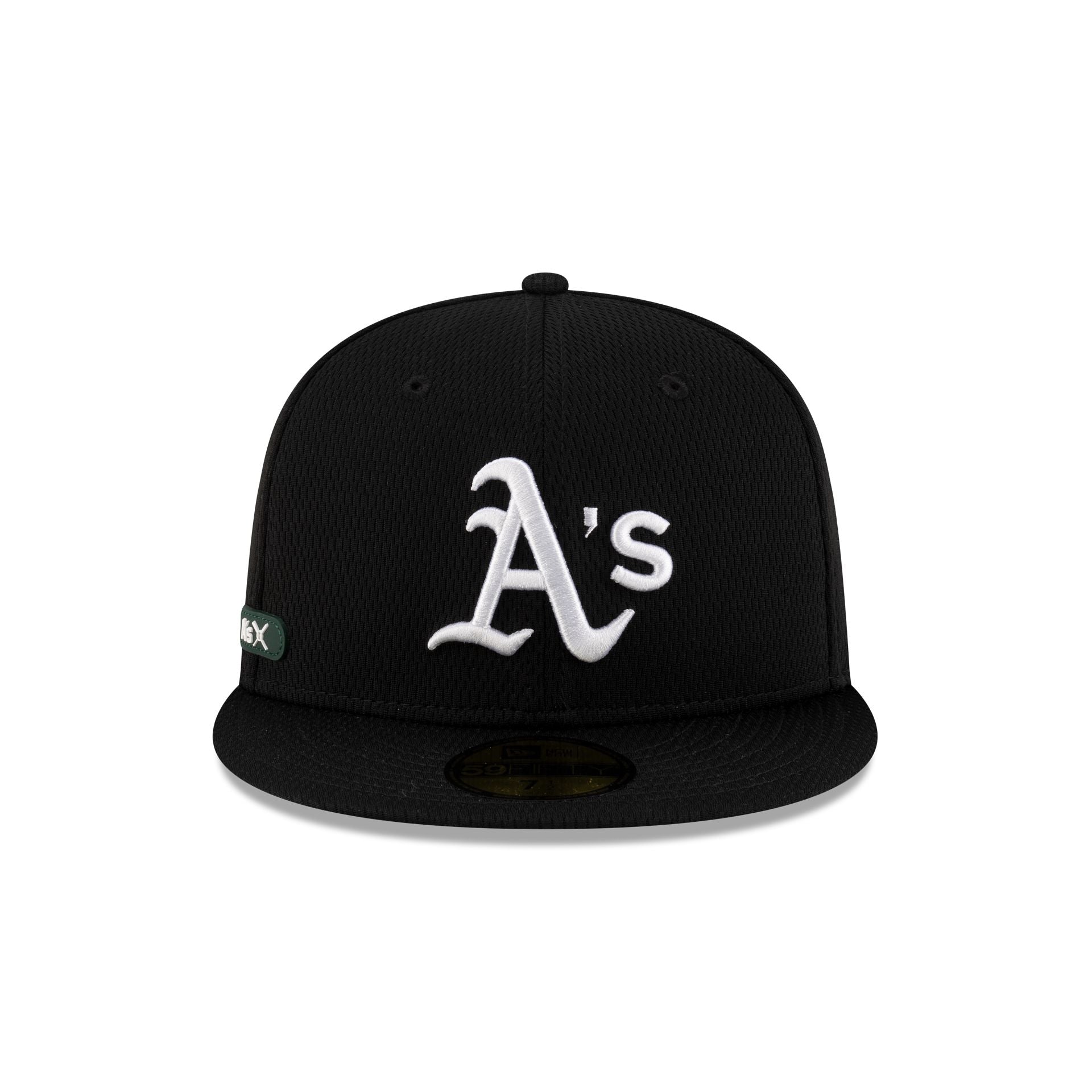 Oakland Athletics 2025 Clubhouse Black 59FIFTY Fitted Hat image 2