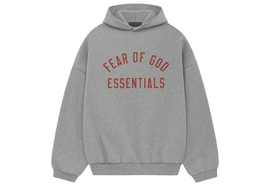 Fear of God Essentials Fleece Hoodie Dark Heather image 0