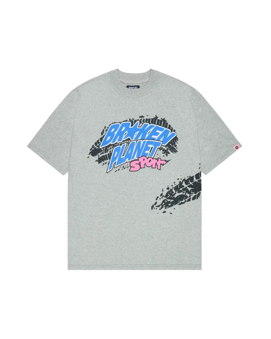 Broken Planet BP Sport T-Shirt - "Heather Grey"