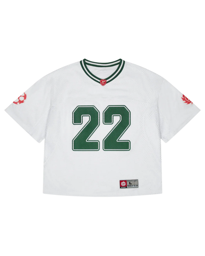 Broken Planet Mesh Jersey - "White/Green"