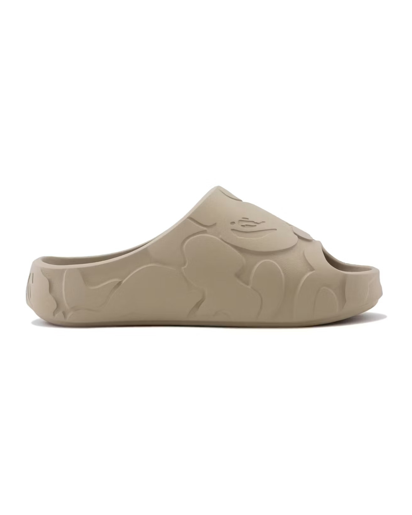 Bape Slides - "Beige Solid Camo"