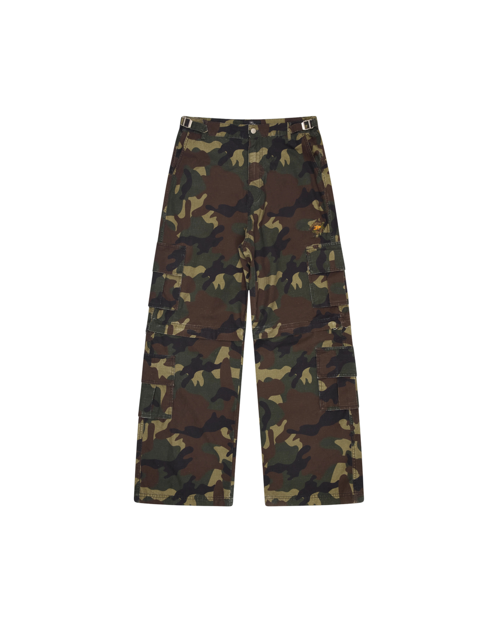 Broken Planet 2-in-1 Camo Cargo Pants/Shorts - "Camo Green"