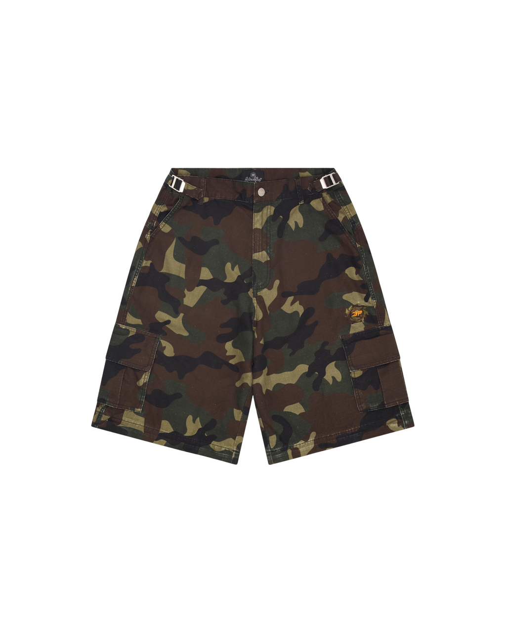 Broken Planet 2-in-1 Camo Cargo Pants/Shorts - "Camo Green"