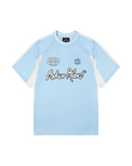 Broken Planet Football Jersey - "Light Blue"