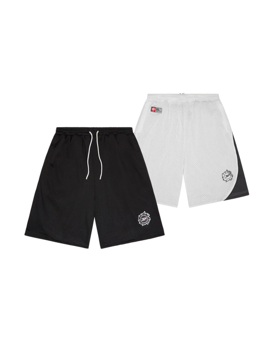 Broken Planet Reversible Mesh Shorts