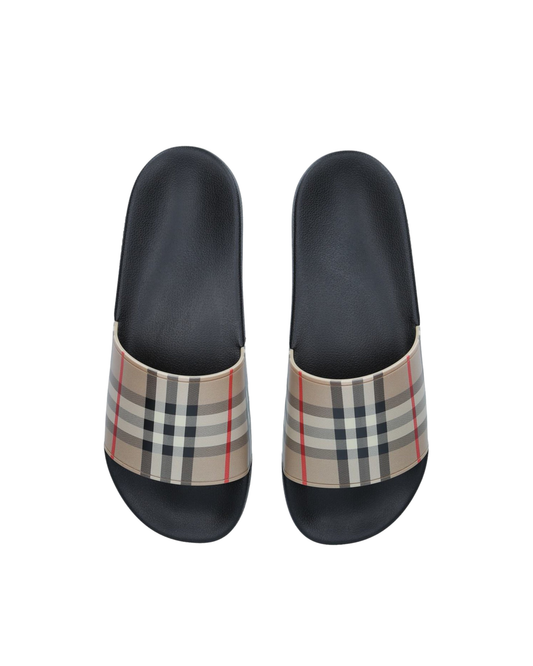 Burberry Check Slides