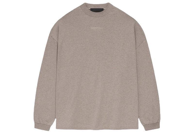 Fear of God Essentials L/S Tee in Core Heather image 0