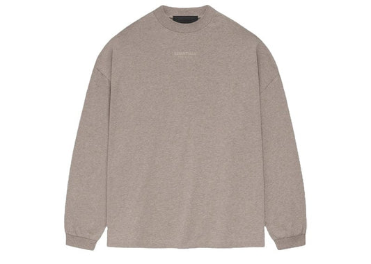 Fear of God Essentials L/S Tee in Core Heather image 0
