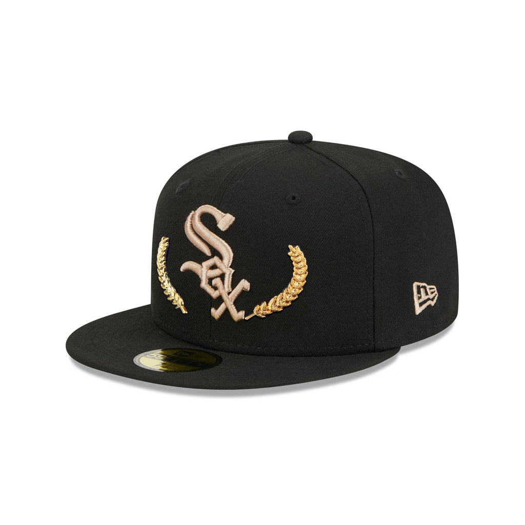 Chicago White Sox Gold Leaf 59FIFTY Fitted Hat image 2