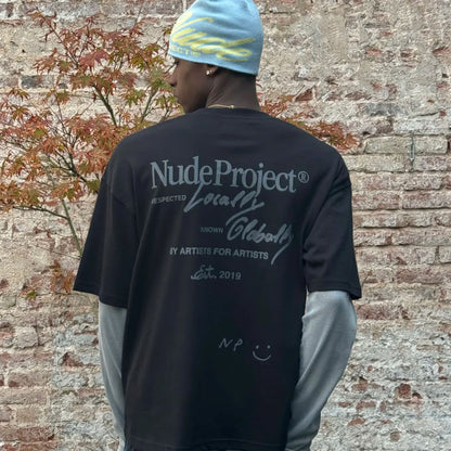 Nude Project Global Soon Tee - "Black"