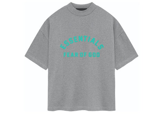 Fear of God Essentials Heavy Jersey S/S Tee Dark Heather Oatmeal image 0