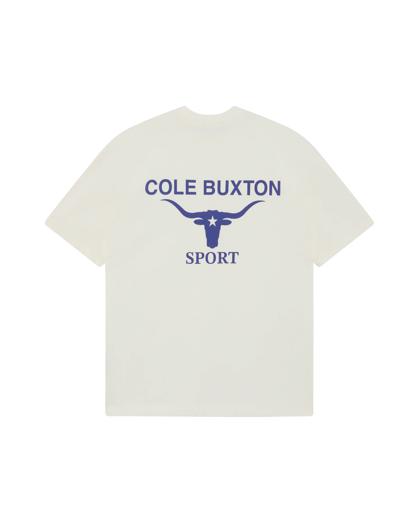 Cole Buxton Longhorn T-shirt - "Vintage White"