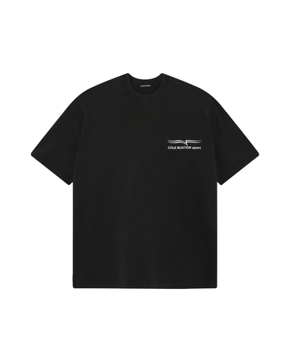 Cole Buxton SS26 Sport T-shirt - "Vintage Black"