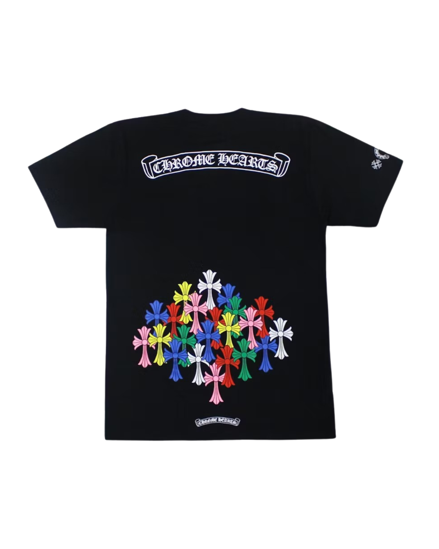 Chrome Hearts Multi Color Cross T-shirt - "Black"